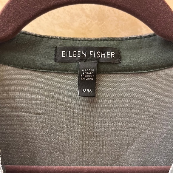 Eileen Fisher Button Up Blouse - Picture 2 of 5